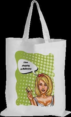 Print on White bags for cost effective digital print results.