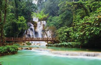 Observe Monks collecting alms, take in Kuang Si Falls and immerse yourself in life on the river.