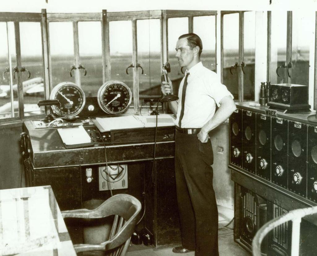 1936 The first radio equipped