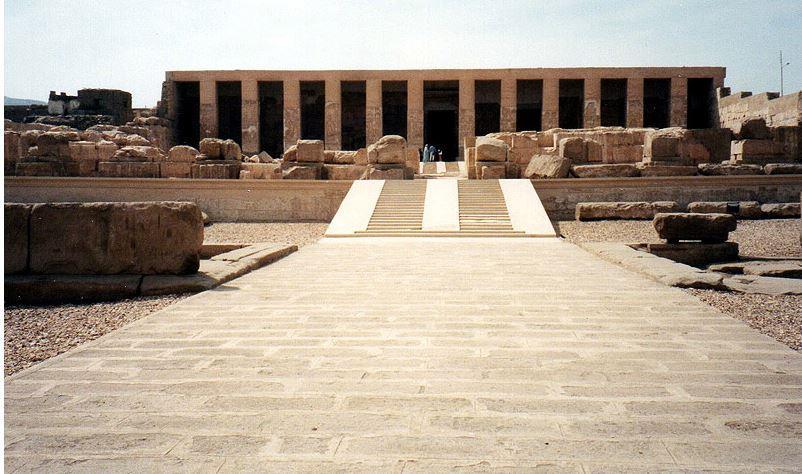 TEMPLE SETI 1 ABYDOS DYNASTY 19: 1294-1279 BC Temple de Sethy I