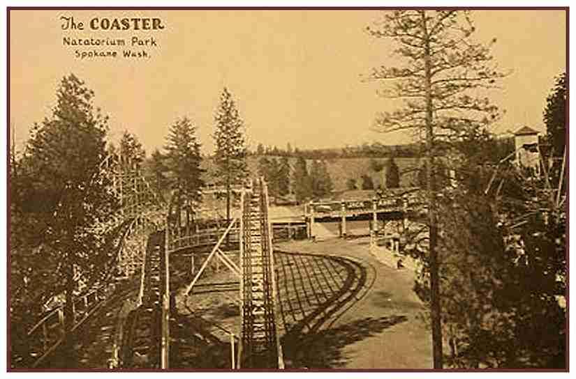 The Jack Rabbit was a wooden roller coaster that was built in 1920 in a figure eight layout approximately 475 feet long and 75 feet wide with 2000 feet of track.