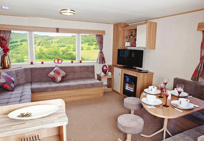 fridge, cooker, microwave and toaster. 2 Bedrooms - one double and one twin 3 Bedrooms - one double and two twins Selected models have extra pull out double in the lounge area.