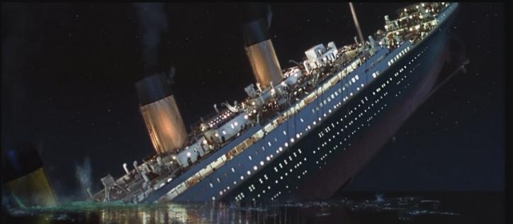 Titanic, the "Unsinkable", sank on 14 Apr 1912, in less than 3 hours 51-1 http://ultimatetitanic.