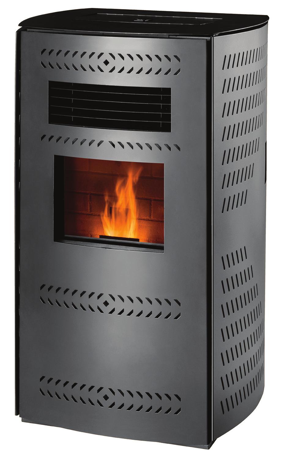 Pellet Stoves 55-TRPIP 2,200 Sq. Ft. Pellet Stove Auto With One Start nition h Ig o T Contemporary styling makes this an excellent match for any room Heats up to 2,200 sq. ft.