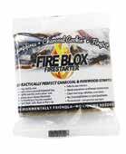 box 104 packs of 4 pieces 30-054-104PB FIRESTARTER COUNTER/SHELF DISPLAYS 98013 FIRE BLOX carton 24