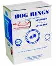 BRIGHT BASIC STEEL RINGS are the most economical and are used for general purpose applications such as attaching tags.