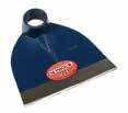 SPECIALTY - HOES Our eye hoes are preferred for heavy-duty digging and cutting to open up planting beds. The grub hoes have a narrower blade for easier and deeper ground penetration.