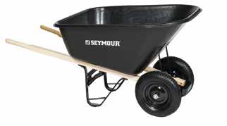WHEELBARROWS Our wheelbarrows make hard work easy. Choose heavy-duty features like all-steel construction and flat-free tires for reliable job-site performance.