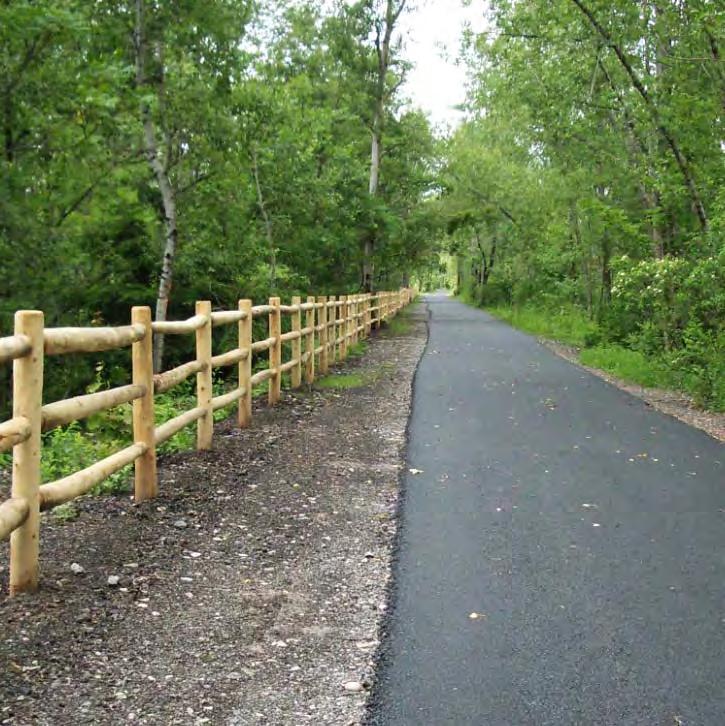 Policing and Enforcement Bollards or other physical barriers can be installed to deter or discourage unauthorized motorized vehicle access to off-road trail segments, as can regulatory signs.