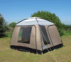 Optional 2 berth inner tent available Complete with pegs, pre-attached guy lines