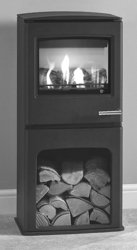 CL Gas Stoves (continued) CL5 Highline, Conventional flue, manual or remote control YM581-095 Natural gas, Log Fuel Effect, top exit E* 1,632.50 1,959.