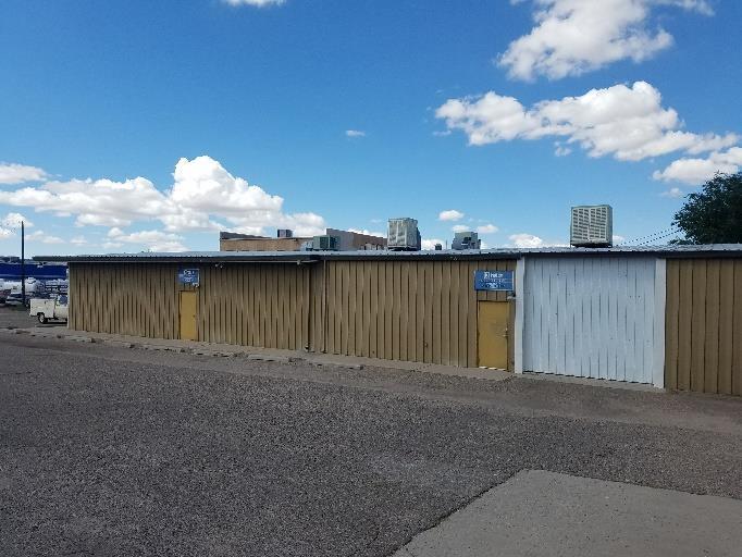 offers a spacious industrial shell with front office