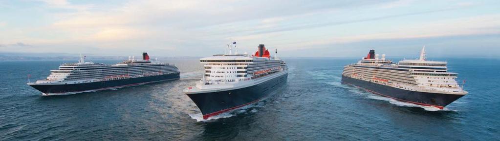 DEPLOYMENT SECTION Global Introduction From November 2019 to June 2020, the Cunard fleet will travel over 149,572 nautical miles visiting incredible places around the globe.