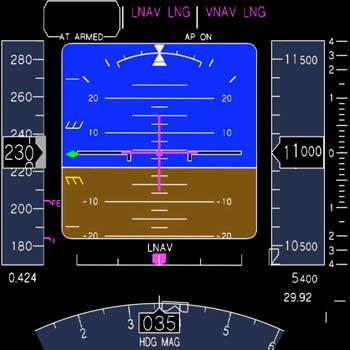 CDA with Advanced Low-Noise Guidance Optimized CDA eliminates the level flight segment at low altitude Advanced guidance computes a reference path including energy profile - Updated to reflect new
