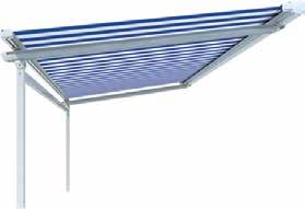 HEIGHT TENSION SHADE SYSTEMS ABOVE existing structure Tension guides on side of unit MODEL 1 MODEL 2 Mounts to existing structures only BELOW