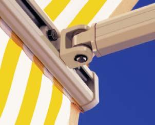 in a matter of seconds, making this retractable awning the ideal