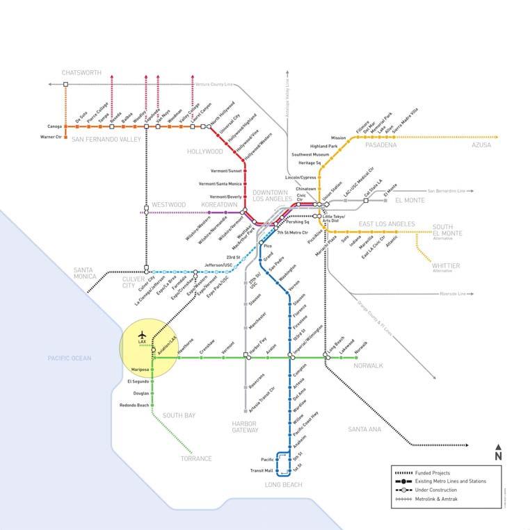Metro Green Line to LAX