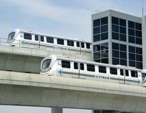 Metro Green Line to LAX Electrically powered by overhead wires Vehicles can be linked together to accommodate up to 335 passengers per 2-car train set Requires traction power substations every mile