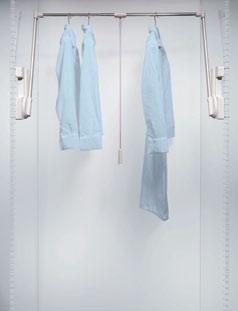 Lift 700 Wardrobe Lift Pull out wardrobe lifts help to organise and maximise your space