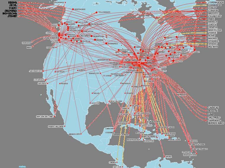 Building on a Powerful Global Network Air Canada Spring/Summer