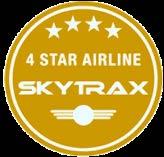 2014 Skytrax World Airline Awards 5 th consecutive year 2012 Skytrax ranking: Best Airline in North America Ranked the only international Four-Star Airline in North America AWARDS & RECOGNITION