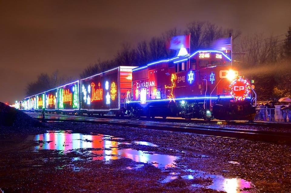42 Issue: December 2017 2017 Canadian Pacific Railroad Christmas train.