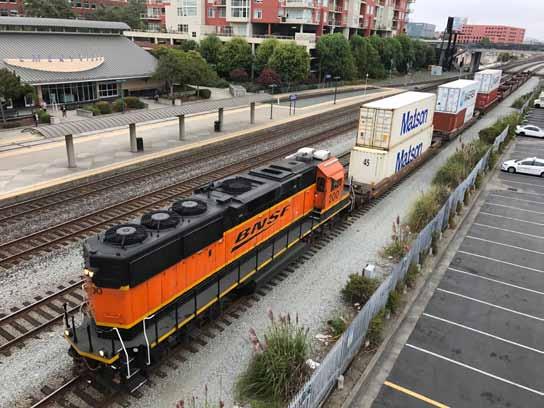 Train Spotting: Eric Payne Caught this GP60 local in Emeryville CA.