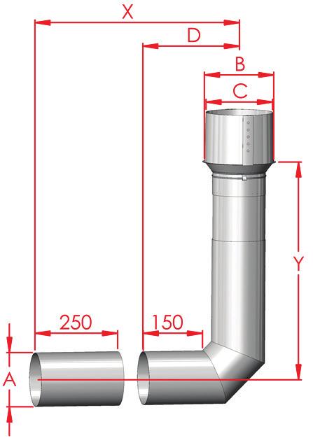 CLAY ADAPTOR KIT Mi-Flues clay adaptor kits have been specially developed to enable the installer to complete the installation using this highly versatile telescopic kit.