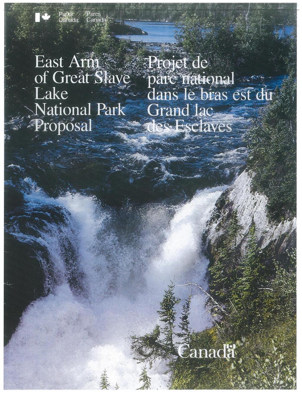 Schedule D Parks Canada 1985/86 proposal, boundary map
