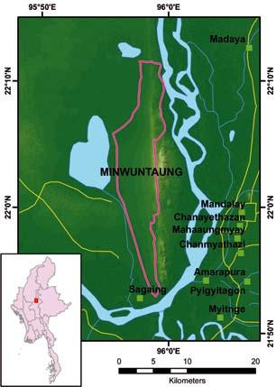 MINWUNTAUNG Site ID 25 Locality Sagaing Region, Sagaing Township Coordinates N 22 03, E 95 57 Size