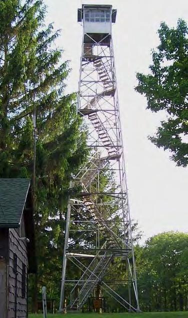 This stairway configuration was a safety issue with the officials of Forest Fire Control ultimately making both models unpopular.