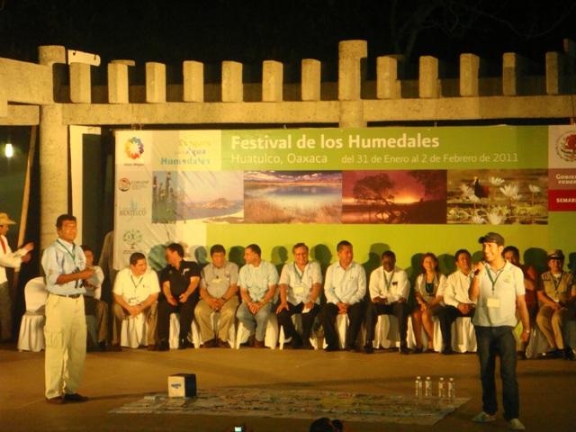 from Oaxaca, followed by welcoming remarks from the municipal