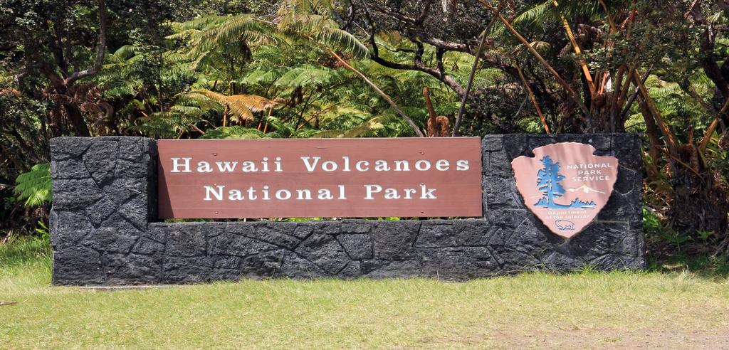 Check out of Kilauea Military Camp, store luggage at reception area Lunch (included) Depart Volcanoes National Park for Big Island Candies via