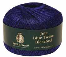 55 Jute Blue Twine Bleached