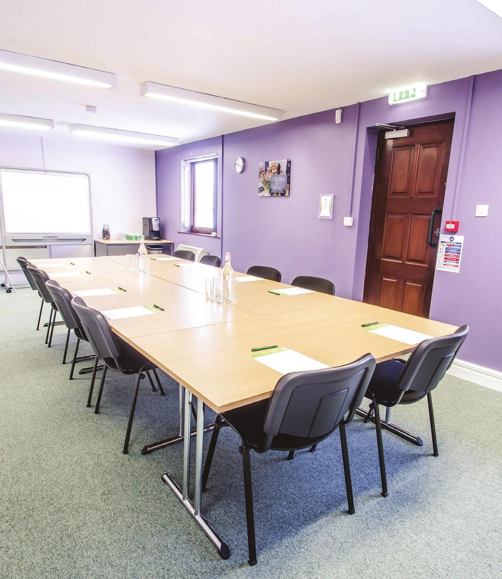 MACGREGOR BUILDING With large windows and attractive views over parkland, the light, purpose-built meeting rooms in the MacGregor Building make it the ideal space for meetings, workshops and training