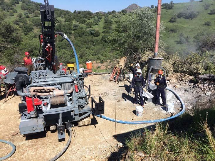 Mesa de Plata Near-term Milestones Infill drilling - upgrade High Grade Zone to