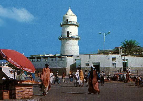 The mosque at Djibouti - appeared in the 1950's movie "The Four Feathers". The middle of the town resembled a French village square, similar to the set of "Allo! Allo!
