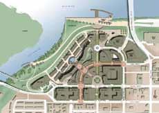 with walking paths, bike trails, driving lanes and docking facilities Newport Riverfront West Economic Impact: $1 Billion