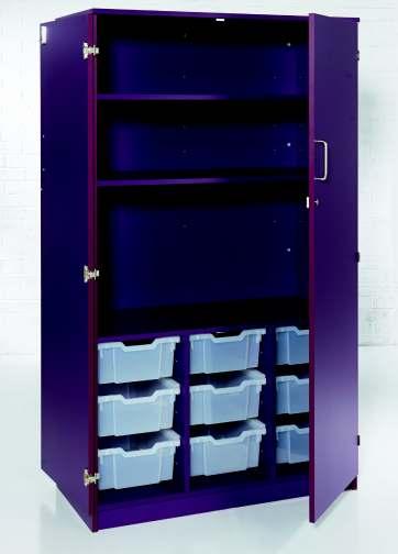 Units are also available without trays to specify your own combination - see trays on page 252 and