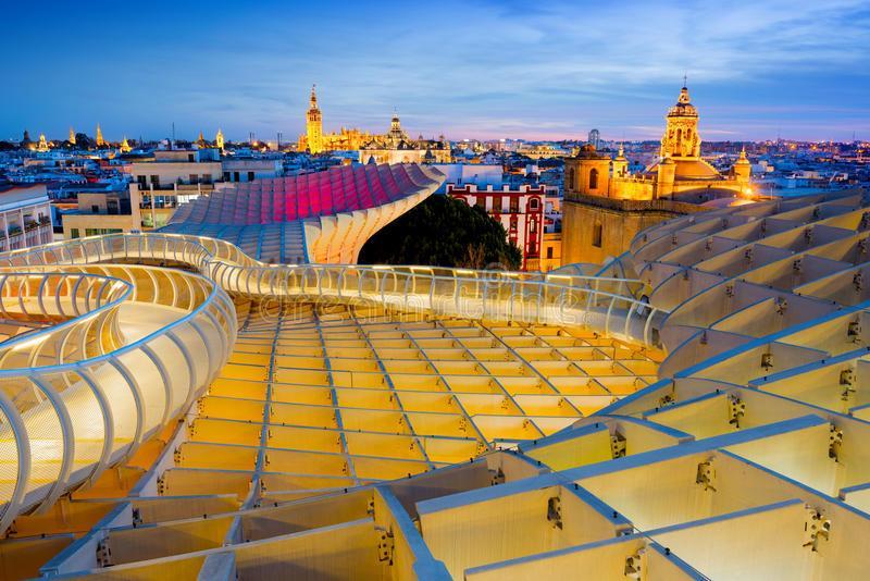 From the Mirador Setas de Sevilla you can enjoy the best views of