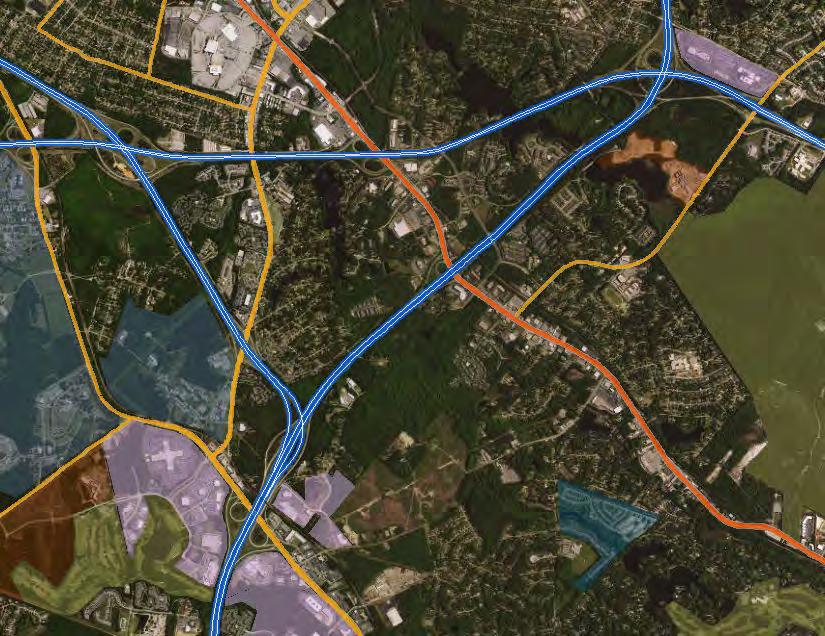 Points of Interest Northwoods Golf Course Midlands Tech Northeast Campus Carolina Research Park Pisgah Church Rd Craft Farrow (SCDMH) Farrow Rd 555 State Park Health Center Claudia Dr Roof St 2 3 25