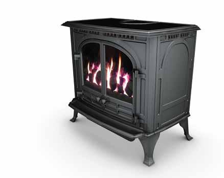 Select 6 Gas The Select 6 stove is a high quality, solid cast iron, gas-fired stove.