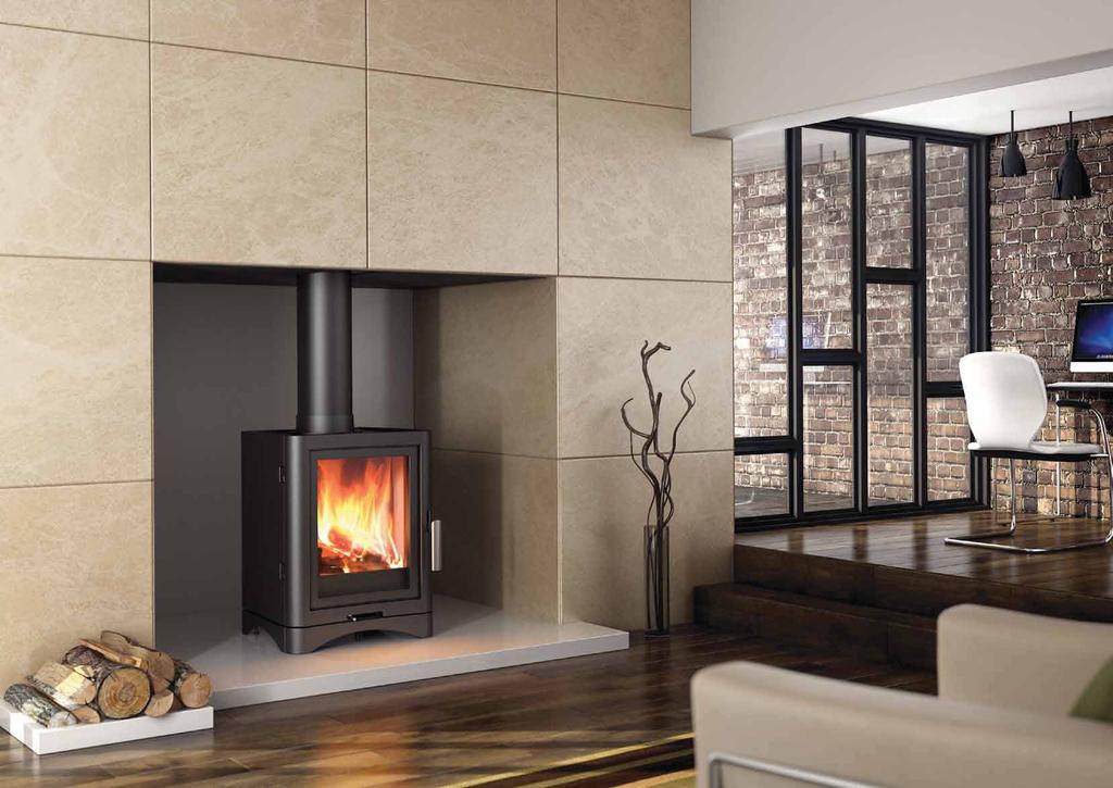 evolution 5 Stove Witness how a woodburning stove in the sleek shape of the evolution 5 can create a revolution in the way your room looks and feels.