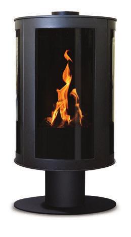 with pedestal stoves.