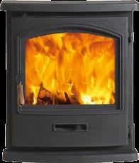 approved for burning wood in a smoke control area Cast Iron construction for durability and heat retention Ventilation not