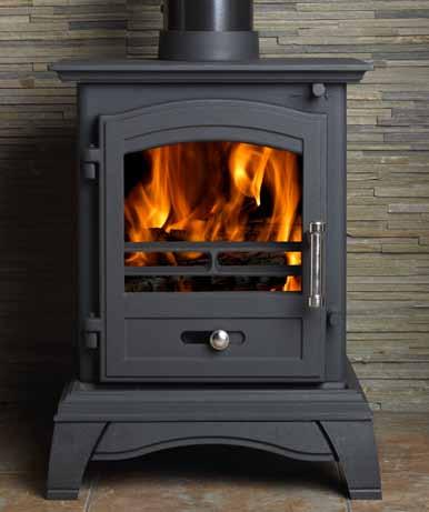 The classic styling of this cast iron stove is suited for both traditional and contemporary interiors. Fuel Multi fuel & Wood* Output Up to 4.