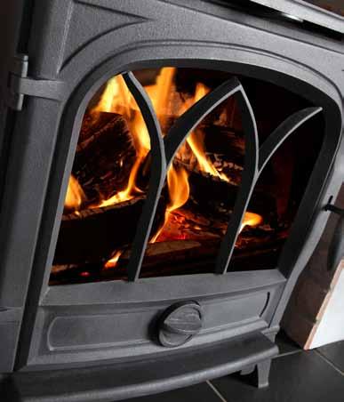 DEFRA approved for burning wood in smoke controlled areas and with the optional door lattice feature to bring an extra sense of original