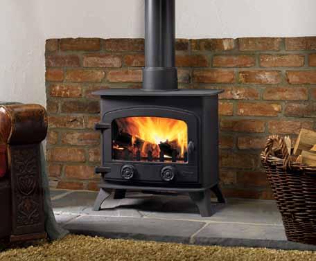Devon Wood and Multi-fuel Stoves The Devon is a highly popular, medium sized stove which can be tailored to look equally at home in the fireplace of a modern house or the inglenook of a country