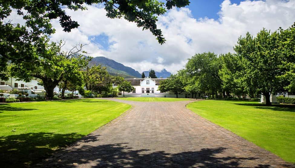Lanzerac Hotel & Spa This iconic and landmark five-star hotel provides an unparalleled experience of luxury in the Winelands.