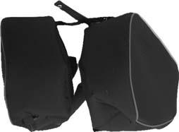Luggage -17 Dowco Touring Bags (Saddle & Seat Bag) Deluxe touring bag, made by DOW Canvas in the USA.